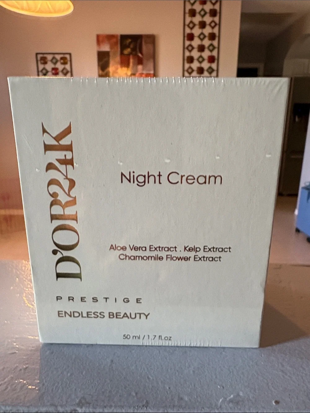 DOR24K Prestige Night Cream - White
